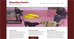 Desktop Screenshot of pawsitivepaul.com